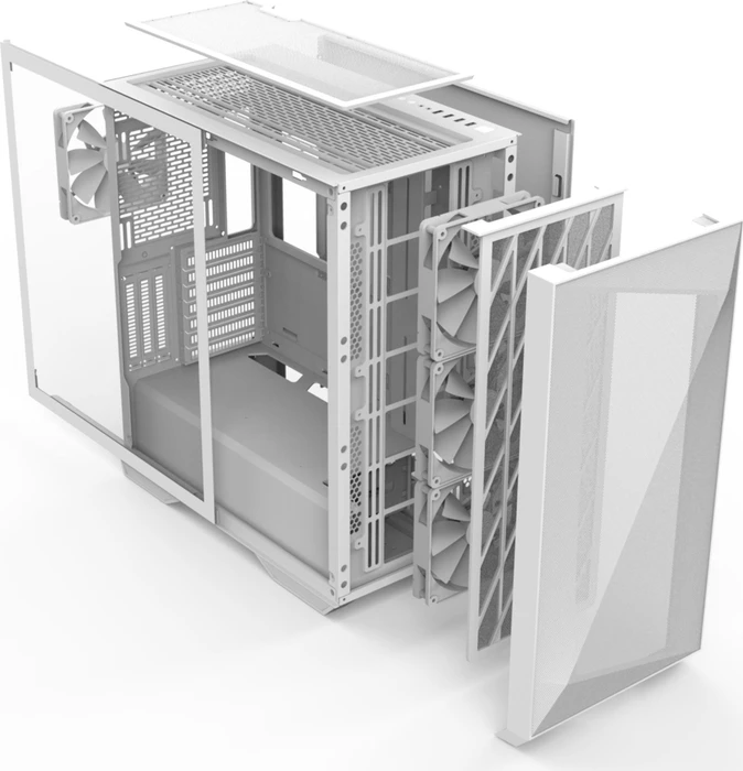 Zalman Z9 Iceberg MS_WHITE, weiß, Glasfenster