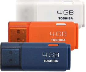 Toshiba TransMemory Hayabusa 32GB blau, USB-A, USB 2.0