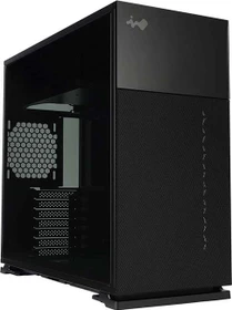 In Win 127, schwarz, Glasfenster