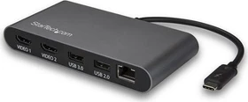 StarTech Dual-4K Mini Thunderbolt 3 Dock mit HDMI, Thunderbolt 3 [Stecker] (TB3DKM2HD)
