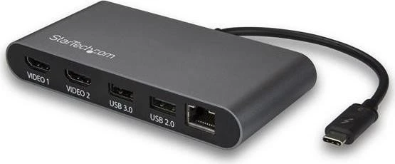 StarTech Dual-4K Mini Thunderbolt 3 Dock mit HDMI, Thunderbolt 3 [Stecker]