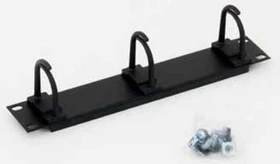 Triton 10"-Kabelführungsleiste, schwarz