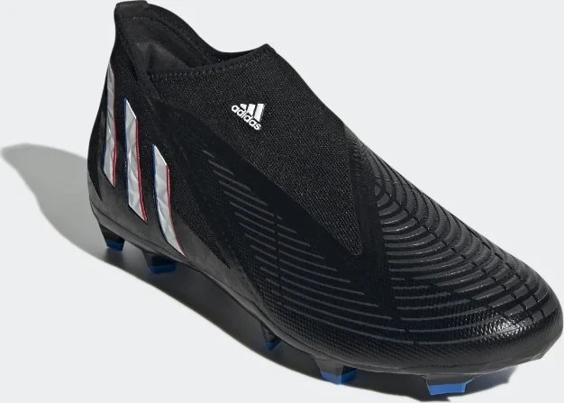 adidas Predator Edge.3 Laceless FG core black/cloud white/vivid red (Herren)
