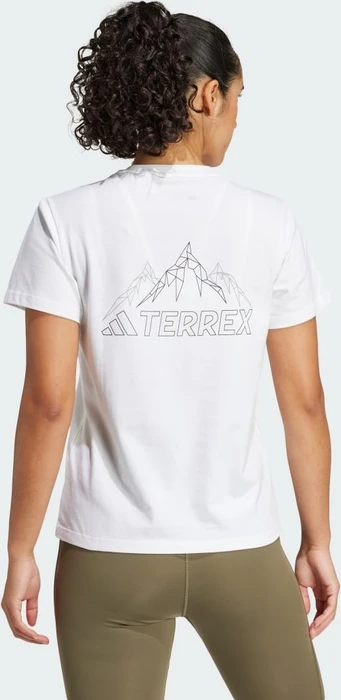 adidas Terrex Graphic T-Shirt kurzarm weiß (Damen)