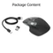 Act Wireless Multi-Connect Mouse, rechargeable, schwarz, USB/Bluetooth Vorschaubild