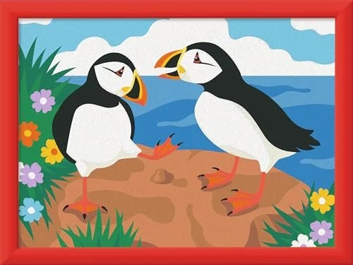 Ravensburger Malen nach Zahlen CreArt Papageientaucher