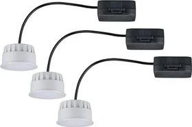 Paulmann LED-Modul Choose Coin 3-Step-Dim rund 6.5W Einbauleuchte, 3 Stück