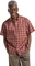 Jack Wolfskin Planalto Hemd kurzarm check dark rust (Herren) Vorschaubild