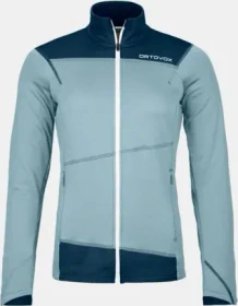 Ortovox Fleece Light Funktionsjacke glacier grey (Damen)