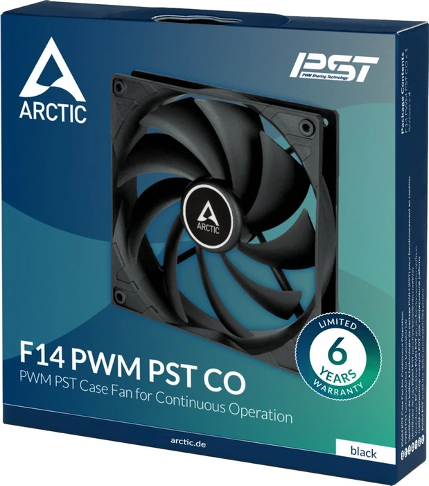 ARCTIC F14 PWM PST CO schwarz, 140mm