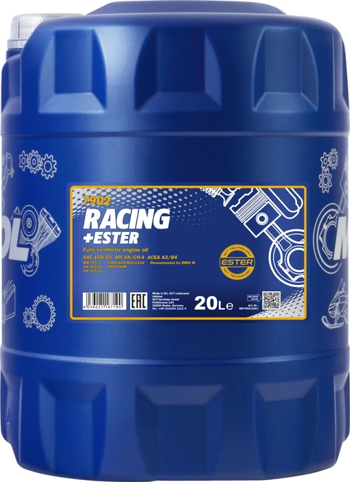 Mannol Racing+Ester 10W-60 20l