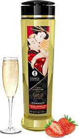 Shunga Erotic Massageöl ROMANCE Sparkling Strawberry Wine, 240ml