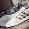 adidas Breaknet Sleek core white/crystal linen/khaki six (Damen) Vorschaubild