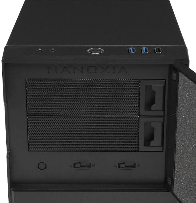 Nanoxia Deep Silence 4, anthrazit, schallgedämmt
