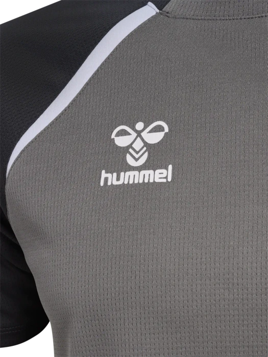 hummel Lead 2.0 Funktionsshirt kurzarm steel grey/asphalt (Herren)