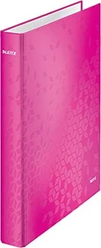 Leitz WOW Ringbuch 2-Ring, 40mm, A4, pink