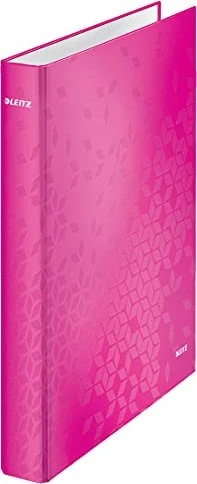 Leitz WOW Ringbuch 2-Ring, 40mm, A4, pink