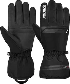 Reusch Snow King Skihandschuhe schwarz/weiß