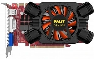 Palit GeForce GTX 560, 1GB GDDR5, VGA, DVI, HDMI