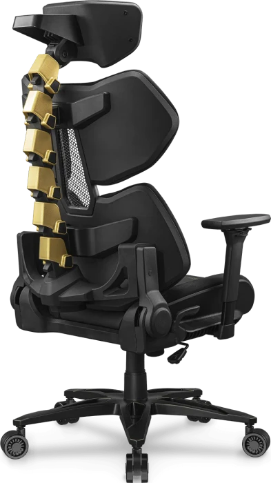 Cougar Terminator Elite Gold CGR-TRE-GLB Gamingstuhl, schwarz/gold