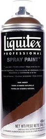 Liquitex Professional Spray Paint raw umber, 400ml