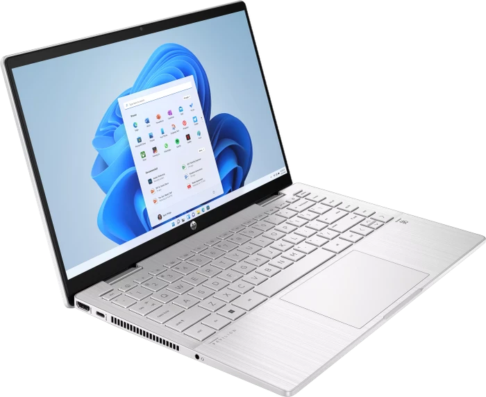 HP Pavilion x360 2-in-1 14-ek1270ng, Natural Silver, Core i7-1355U, 16GB RAM, 512GB SSD, DE