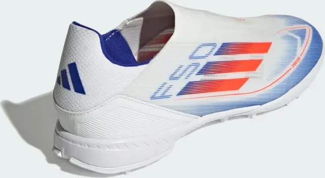 adidas F50 League Laceless TF cloud white/solar red/lucid blue (Herren)