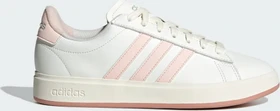 adidas Grand Court Cloudfoam Lifestyle Court Comfort core white/wonder quartz/linen green met. (Damen)