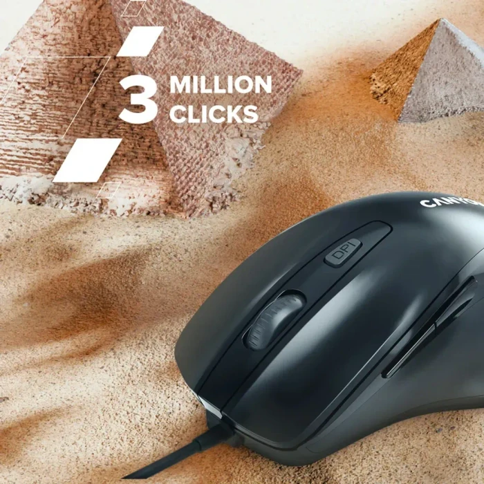 Canyon M-6 Wired Mouse, schwarz, USB