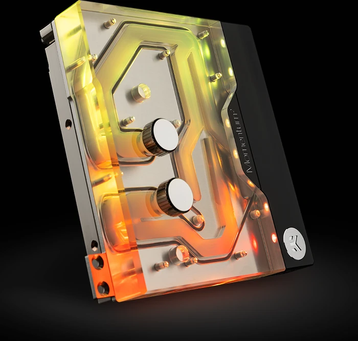 EK Water Blocks Quantum Line EK-Quantum Momentum² Aorus Z690 Master D-RGB Monoblock, Nickel, Acryl