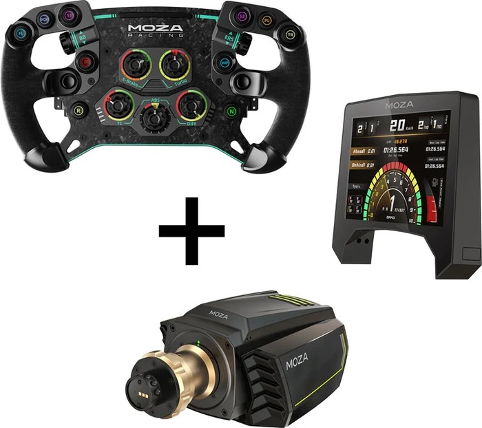 MOZA R21 Direct Drive Base inkl. GS und Dash RM (PC)
