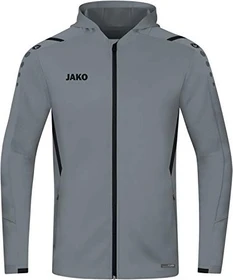Jako Challenge Kapuzen Trainingsjacke stone grey/black (Junior)