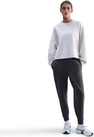 Nike 24.7 ImpossiblySoft Trainingshose lang thunder grey/dark shadow (Damen)