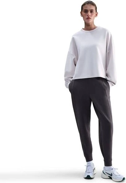 Nike 24.7 ImpossiblySoft Trainingshose lang thunder grey/dark shadow (Damen)