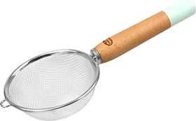Rösle Modern Baking Retro Design Küchensieb mit Holzgriff