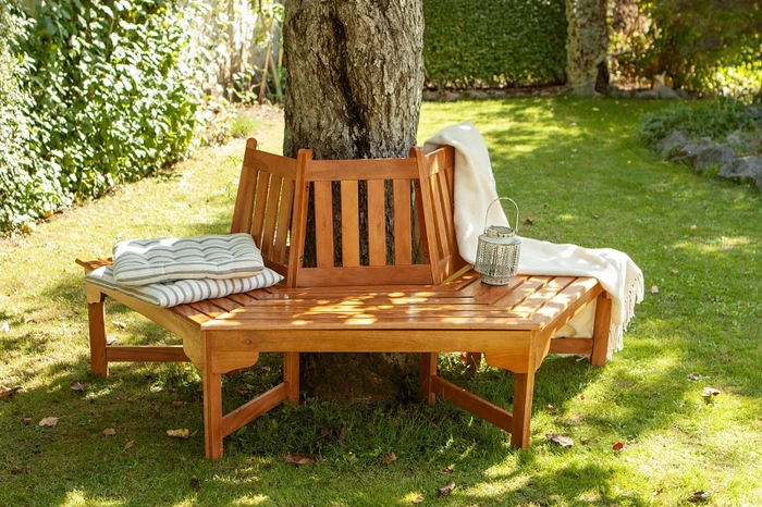 Garden Pleasure Ontario Baumbank Hälfte