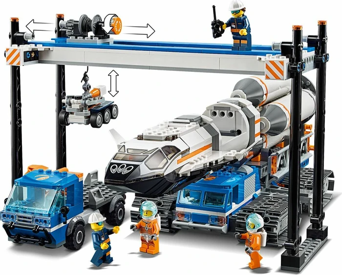 LEGO City Space - Raketenmontage & Transport
