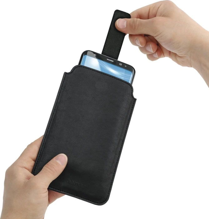 Hama Smartphone-Sleeve Easy Slide Größe XL schwarz