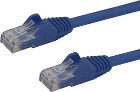 StarTech RNS PVC Patchkabel, Cat6, U/UTP, RJ-45/RJ-45, 0.5m, blau