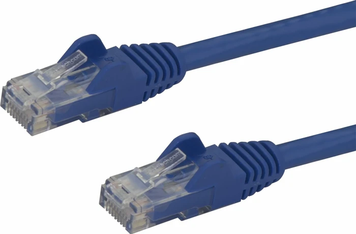 StarTech RNS PVC Patchkabel, Cat6, U/UTP, RJ-45/RJ-45, 0.5m, blau