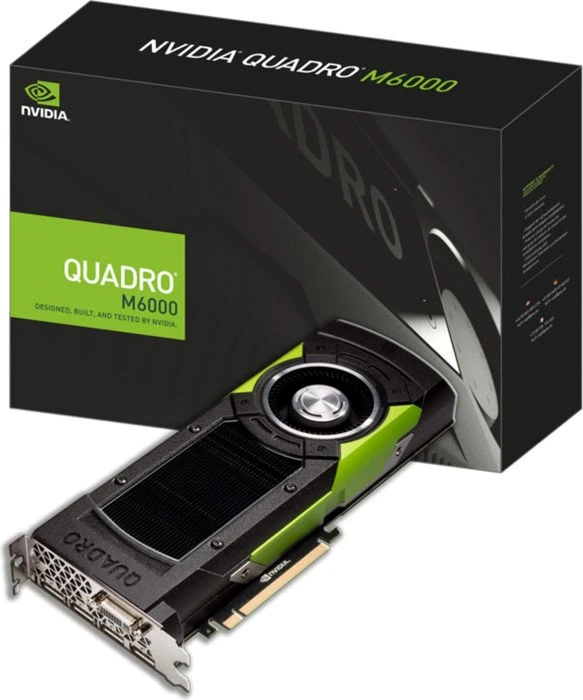 PNY Quadro M6000, 12GB GDDR5, DVI, 4x DP
