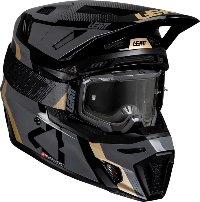 Leatt Moto 8.5 schwarz/grau/gold