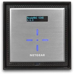 Netgear ReadyNAS 524X, 4GB RAM ECC, 1x RJ-45 10GBase-T, 1x RJ-45 1000Base-T