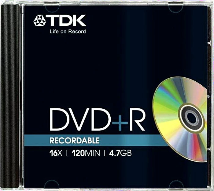 TDK DVD+R 4.7GB, 16x, 1er Jewelcase
