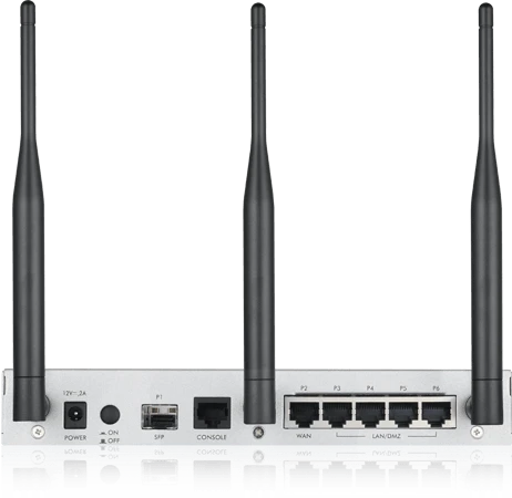 Zyxel ZyWALL USG FLEX 100W Firewall, 5x RJ-45, 1x SFP