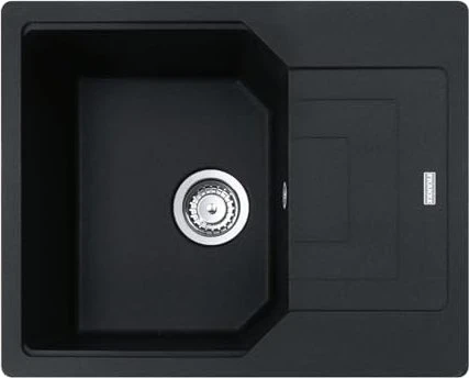 Franke Urban UBG 611-62 Einbau Becken reversibel mit Ablauffernbedienung onyx