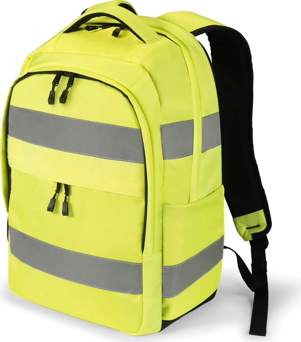 Dicota Hi-Vis 25 Liter, Notebook Rucksack, gelb