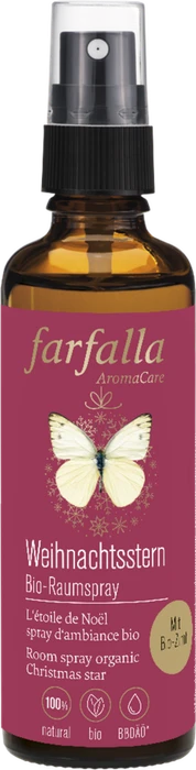 Farfalla Bio-Raumspray Weihnachtsstern, 75ml