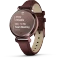 Garmin Lily 2 Classic dark bronze/mulberry leather Vorschaubild