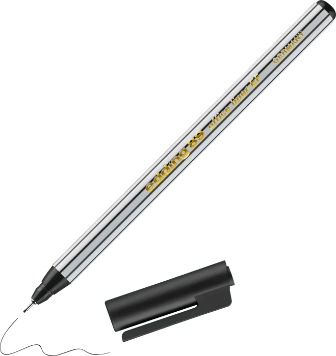 edding 89 Office Fineliner EF schwarz